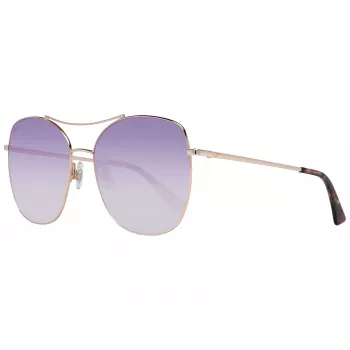 WEB EYEWEAR γυναικείο γυαλί ηλίου WE0245-5833Z - καφέ gradient, ορθογώνιος σκελετός από ασετάτ