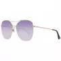 WEB EYEWEAR γυναικείο γυαλί ηλίου WE0245-5833Z - καφέ gradient, ορθογώνιος σκελετός από ασετάτ