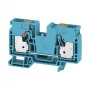 Weidmüller A2C 16 BL Κλέμα διέλευσης, σύνδεση βίδας, 16 mm², 1000 V, 76 A, μπλε, ράγα DIN TS 35