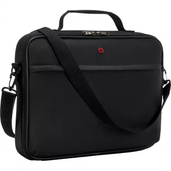 Wenger BQ 16 Laptop Brief Essential μαύρη θήκη φορητού υπολογιστή 16 ιντσών