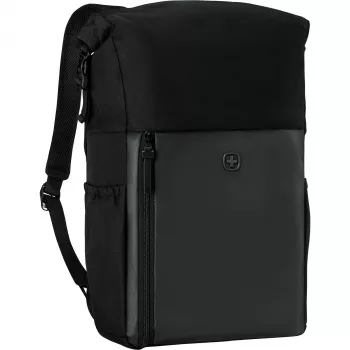 Wenger UrbanOne Roll-Top 15.6 Σακίδιο laptop μαύρο