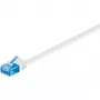 Wentronic 96358 Καλώδιο δικτύου Patch Cat6a U/UTP 7m Μπλε-Λευκό
