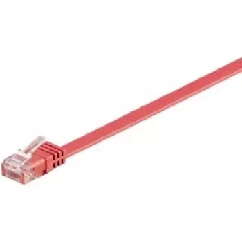 Wentronic 96400 Καλώδιο δικτύου Patch Cat6 U/UTP 1m Κόκκινο