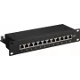 WENTRONIC Goobay 93793 Cat6 S/UTP Καλώδιο Patch, RJ45, 1m, Μαύρο