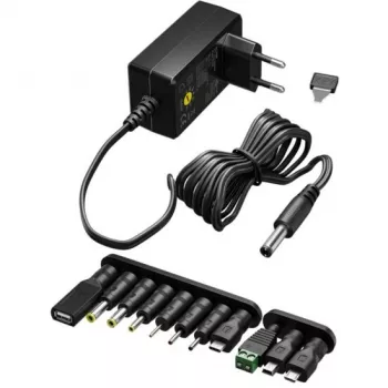 Wentronic Goobay Φορτιστής Micro-USB 1 A, Μαύρο, καλώδιο 1,5 m – Συμπαγές τροφοδοτικό για smartphones και μικρές συσκευές (49529)