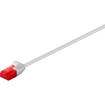 Wentronic Slim Line καλώδιο δικτύου Cat6 U/UTP, 0,15 m, ιβουάρ 71545
