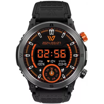 WEOFLY Conquer Smartwatch Μαύρο