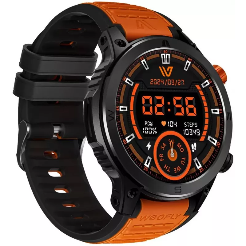 Weofly Conquer smartwatch πορτοκαλί