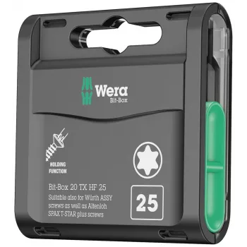 WERA σετ Bit-Box 20 TX HF, TX 20mm, 20 τεμ. Würth