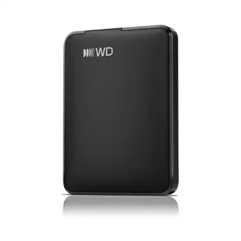 Western Digital WD Elements Portable USB-C Εξωτερικός Σκληρός Δίσκος 1 TB Μαύρο (2.5 ίντσες USB 3.2 Gen 1)