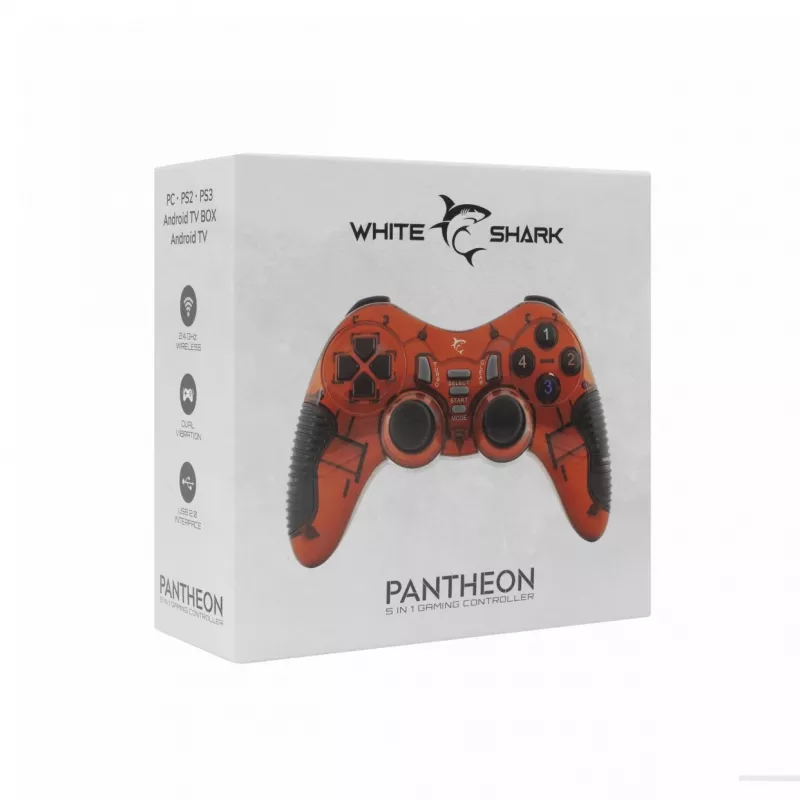 White Shark PANTHEON GPW-2021 5 σε 1 Game Pad Wireless