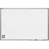 Whiteboard βερνικωμένη επιφάνεια 120x90cm σκελετός αλουμινίου