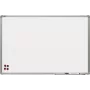 Whiteboard βερνικωμένη επιφάνεια 120x90cm σκελετός αλουμινίου