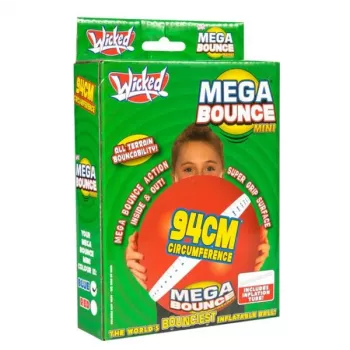 Wicked Vision Mega Bounce Mini – Μπάλα υψηλής αναπήδησης 65mm (Αναμεμιγμένα Χρώματα)