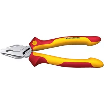 Wiha Πένσα συνδυασμού Professional Electric κόκκινο/κίτρινο, DynamicJoint και OptiGrip
