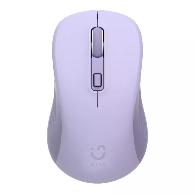 WINX CLICK Easy 1600DPI 2.4GHz ασύρματο ποντίκι - Μωβ