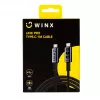 WINX LINK Pro καλώδιο Type-C 1m 100W PD USB 2.0 480Mbps μαύρο