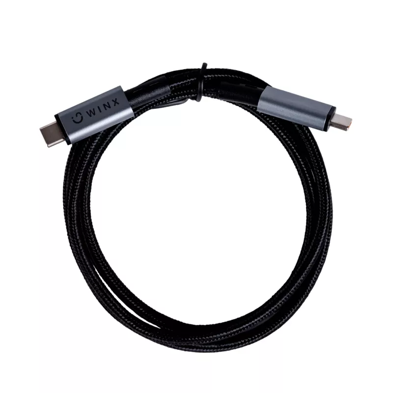 WINX LINK Pro καλώδιο Type-C 1m 100W PD USB 2.0 480Mbps μαύρο