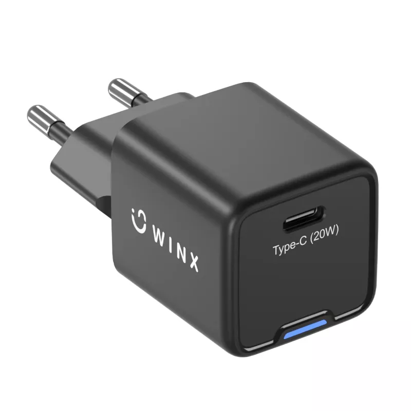 WINX POWER Essential Type-C 20W GaN Φορτιστής τοίχου - Λευκό
