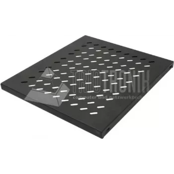 Wirewin SHELF 800 1U BL Πλάκα Τυφλή για Rack 19 Ιντσών, 1U, Μαύρο, Συμβατό με Βάθος 800mm