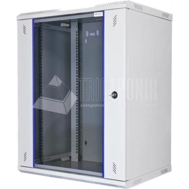 Wirewin WCAB PS2 600X450X15U Επιτοίχιο Rack 15U Γκρι