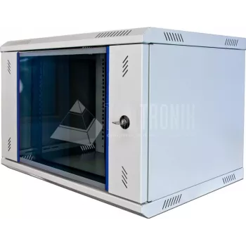 Wirewin WCAB PS2 600X600X4U επιτοίχιο rack 4U 19 inch γκρι