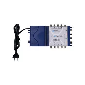 WISI DXS0508 FLEXSWITCH Multiswitch 5 εισόδων 8 εξόδων Ενεργό με τροφοδοτικό
