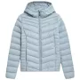 γυναικείο μπουφάν με πούπουλα 4F F095 Light Blue 4FSS23TDJAF095 34S