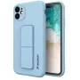 Wozinsky Apple iPhone 12 θήκη με βάση σιλικόνης με υποστήριγμα μπλε
