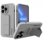 Wozinsky Apple iPhone 13 Kickstand Θήκη Σιλικόνης με Βάση Γκρι