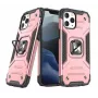 Wozinsky Apple iPhone 13 Pro Max Ring Armor Case Kickstand Tough Rugged Ροζ