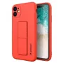 Wozinsky Apple Kickstand Θήκη Εύκαμπτη Σιλικόνη iPhone 11 Κόκκινο