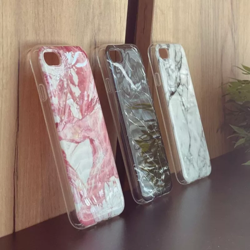 Wozinsky Black Marble TPU Case για Samsung A73