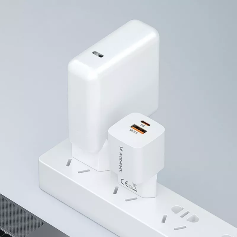 Wozinsky CMWCW 20W USB-C / USB-A Τροφοδοτικό - Λευκό