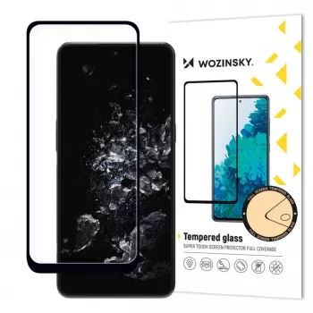 Wozinsky Full Glue Ενισχυμένο Γυαλί Προστασίας Οθόνης για OnePlus 10T / OnePlus Ace Pro, Σκληρότητα 9H, Πλήρης Κάλυψη, Μαύρο Πλαίσιο