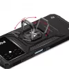 Wozinsky Ring Armor Θήκη για Google Pixel 7 Pro - Θωρακισμένη Θήκη με Μαγνητικό Δακτύλιο - Μαύρο