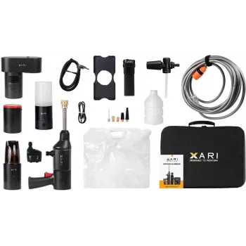 XARI Smart Kit XP2 ασύρματο σετ συσκευών αυτοκινήτου με powerbank, πλυστικό υψηλής πίεσης, ηλεκτρική σκούπα, κομπρεσέρ και φακό