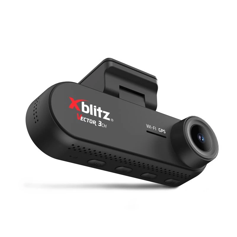 XBLITZ VECTOR 3CH 3-κάναλο DVR με κάμερα οπισθοπορείας, Wi-Fi και GPS
