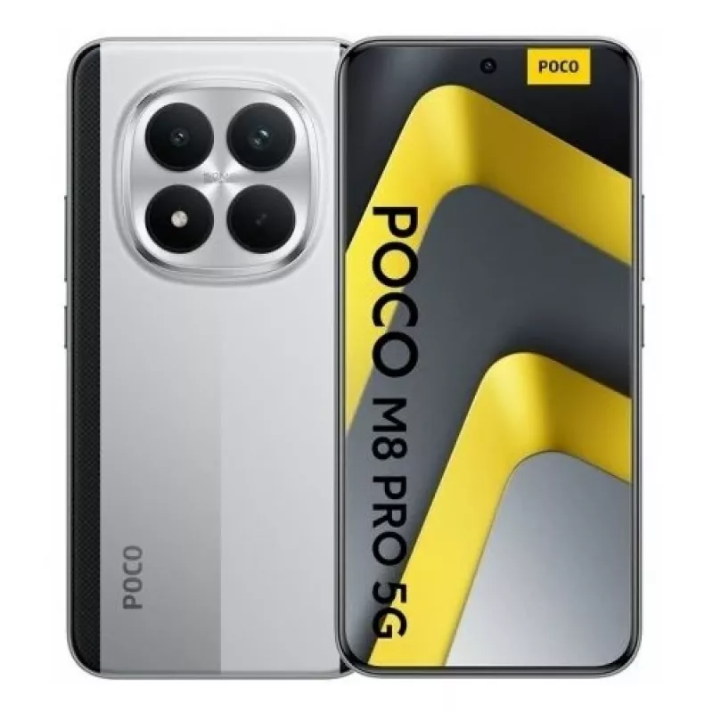 Xiaomi POCO M8 Pro 5G 12/512GB ασημί