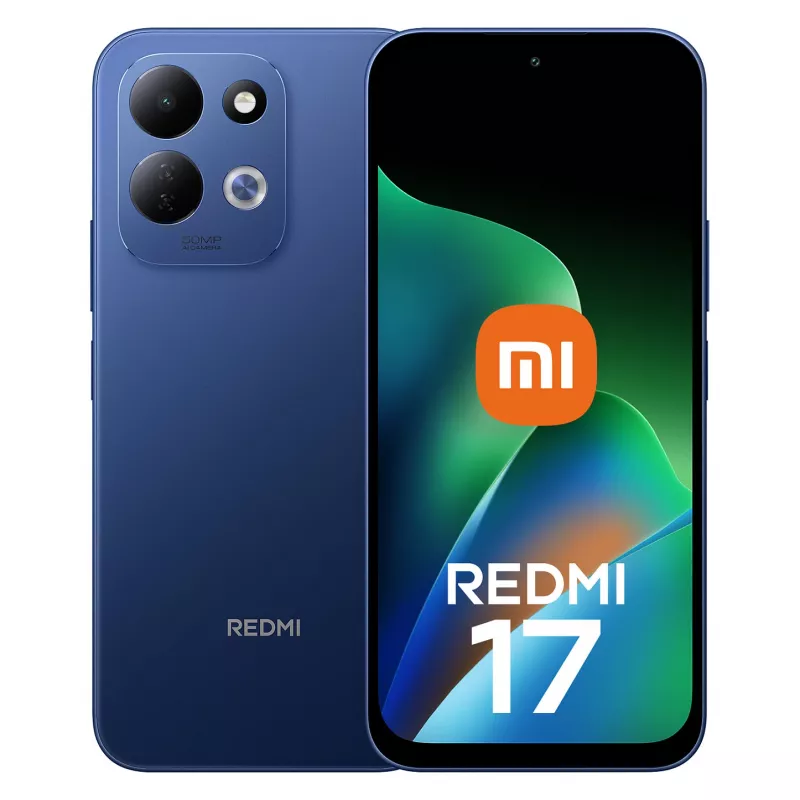 Xiaomi Redmi 17 4G Dual SIM 4GB RAM 128GB σκούρο μπλε smartphone