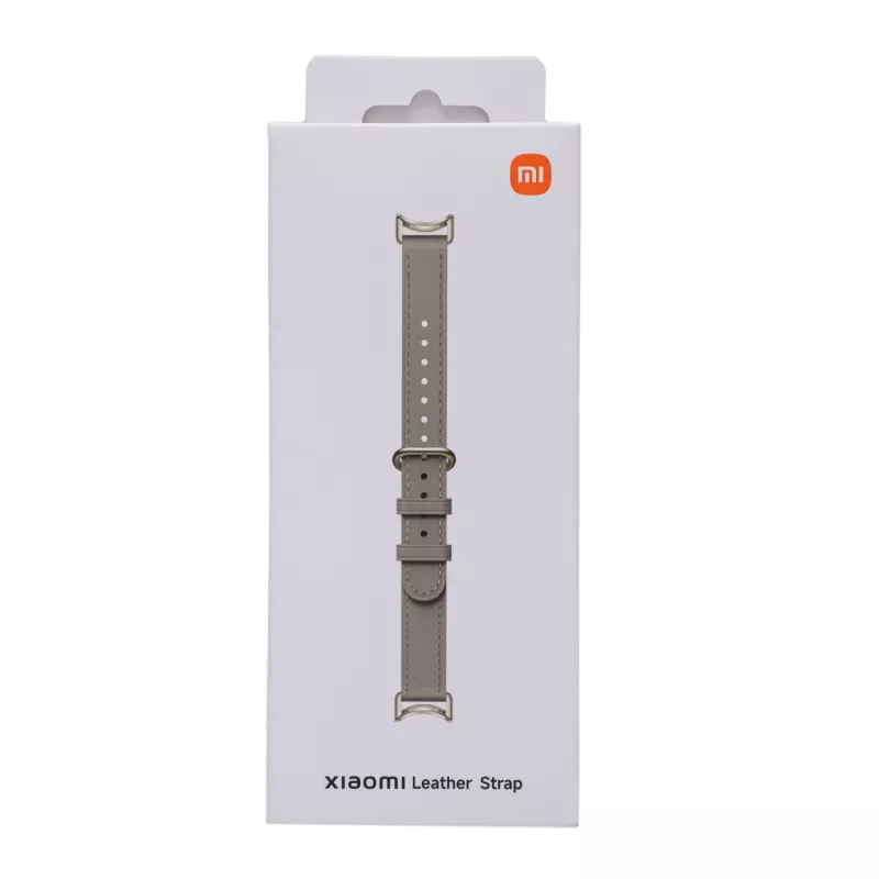 Xiaomi Smart Band 10 Δερμάτινο λουράκι - Γκρι