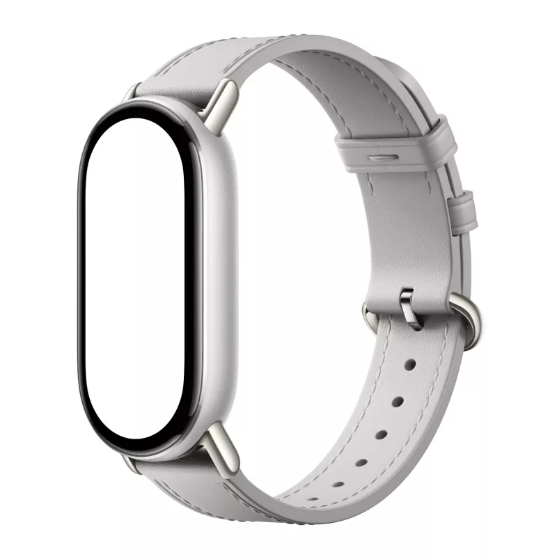 Xiaomi Smart Band 10 Δερμάτινο λουράκι - Γκρι