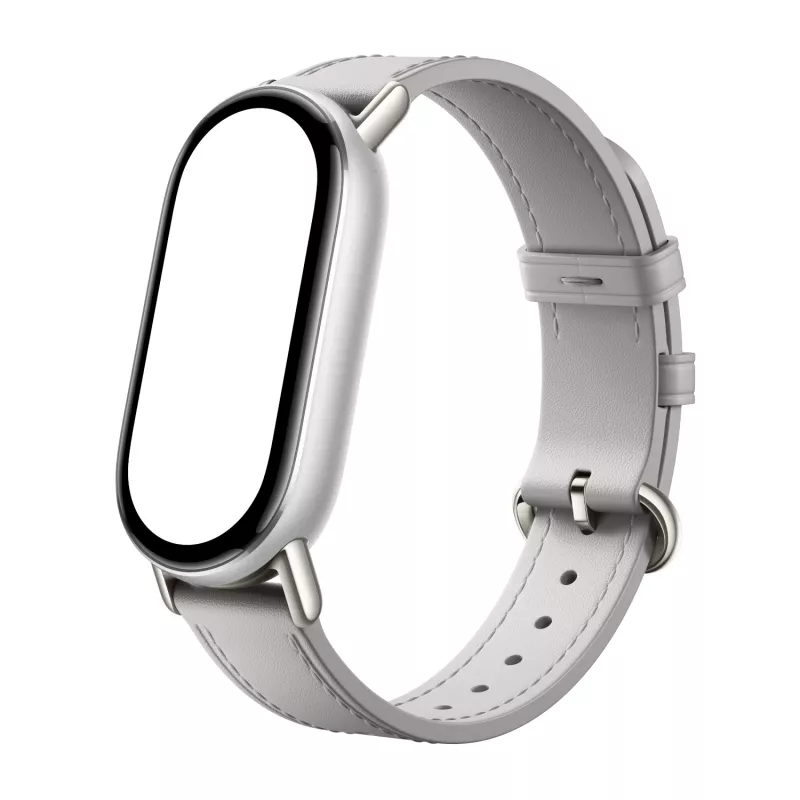Xiaomi Smart Band 10 Δερμάτινο λουράκι - Γκρι