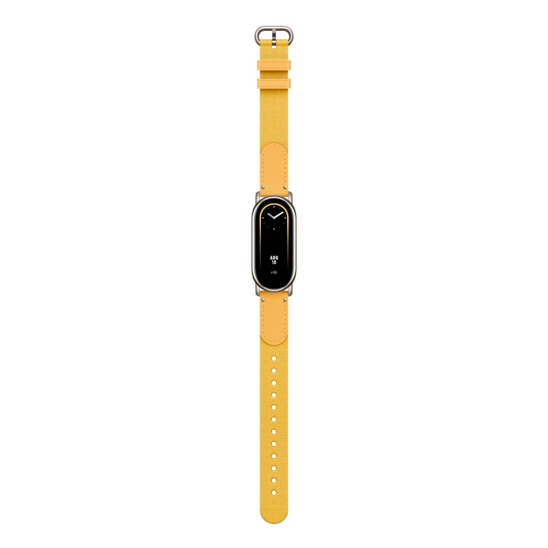 Xiaomi Smart Band 8 πλεκτό λουράκι - κίτρινο