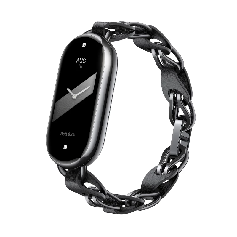 Xiaomi Smart Band 8 αλυσίδα βραχιόλι - μαύρο