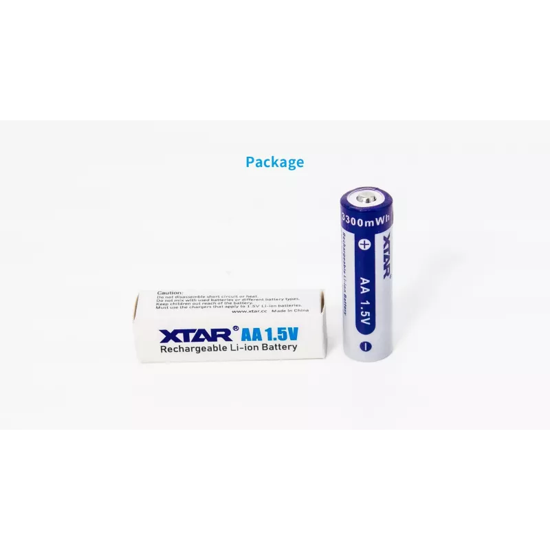 XTAR R6 AA 1.5V Li-ion 2000mAh Μπαταρίες (συσκευασία 4 τεμ.)
