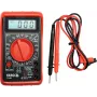 Yato YT-73080 ψηφιακό πολύμετρο με οπίσθιο φωτισμό, χειροκίνητη επιλογή εύρους, CAT II 600V