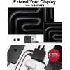ZAGG 4 Port Hub Μαύρο/Γκρι
