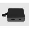 ZAGG 4 Port Hub Μαύρο/Γκρι