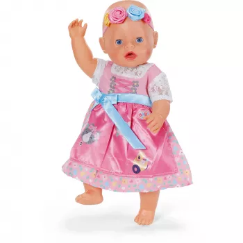 ZAPF CREATION BABY born Dirndl 43cm ρούχα κούκλας